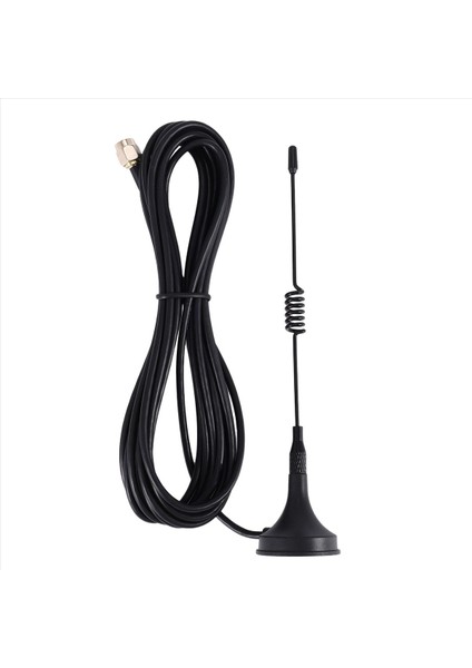 433MHZ 5dbı Anten Gsm Anten Sma Erkek Konnektörü Jambon Radyosu Için Manyetik Taban (Yurt Dışından)