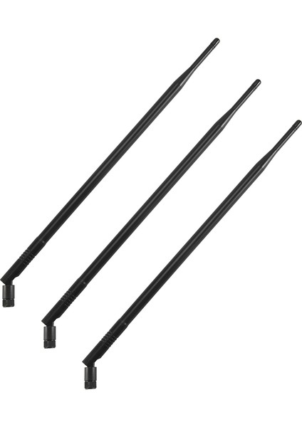 3pcs 9dbı Rp-Sma Çift Bant 2.4ghz 5ghz Yüksek Kazançlı Wifi Yönlendirici Kablosuz Yatırma Anten (Yurt Dışından) fiyatları