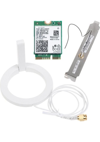 Intel 9461NGW Wifi Kart+Bölüm+Anten Kiti Ac 9461 2.4g/5g 802.11AC M2 Anahtar E Cnvı Bluetooth 5.0 Kablosuz Adaptör (Yurt Dışından) modelleri