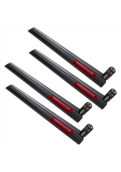 4pcs 2.4g/5g Wifi Anten Sma Dahili Adaptör Asus AC68U AC88U AC66U 8dbı Kablosuz Lan/wi-Fi Yönlendirici Adaptörü (Yurt Dışından) modelleri