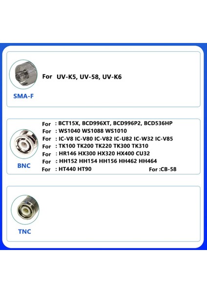 27MHZ Teleskopik Anten Sma-F Konektörü Kısa Dalga Radyoları Için Aten (Yurt Dışından) indirimleri