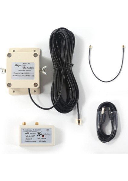 Shortwave Radio Mla-30+ Döngü Anten Balkonlar Çatı Katı 0.5MHZ-30MHZ Yön Manyetik Yağmur Değerli Kabuk USB Powered (Yurt Dışından) fiyatları