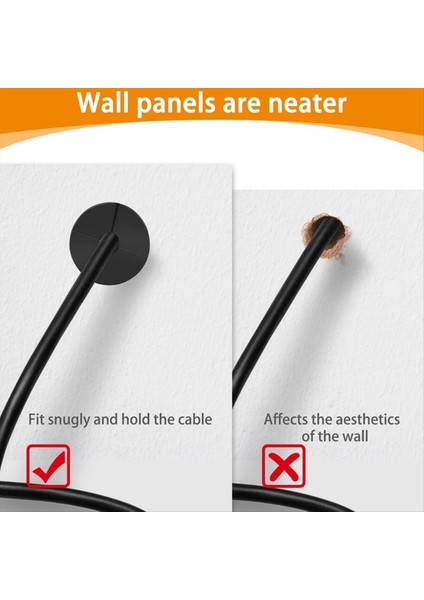 4pcs Kablo Yönlendirme Kiti 1 Inç Duvar Geçişi Için Starlink Disky Ethernet Kablo Ağı Tel Delikleri Grommet Beyaz (Yurt Dışından) modelleri