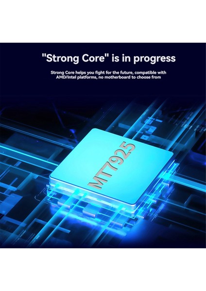 Wifi 7 MT7925 Pcı-E Adaptör Kart Tri Bant 2.4g/5g/6ghz 5374MBPS Bt5.3 WIN10/11 Için Masaüstü Kablosuz Ağ Adaptörü (Yurt Dışından) modelleri