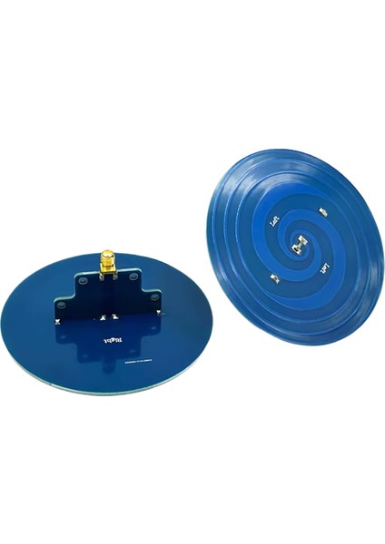 ZN35 Helisel Anten Uwb Ultra Geniş Bant 1ghz-6ghz Sağ Elini Dairesel Polarize Archimedean Helisel Anten (Yurt Dışından)