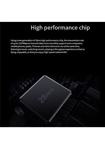 Wifi Yönlendirici Gigabit Kablosuz Yönlendirici 2.4g/5g Çift Bantlı Wifi Yönlendirici 6 Anten Wifi Tekrarlayıcı Sinyal Amplifikatör-Black (Yurt Dışından) modelleri