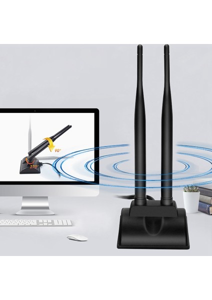 Wıfı Kablosuz Yönlendirici Mobil Hotspot Sinyal Geliştirme Için Kullanılan Wtxup Çift Wifi Anten, 2.4ghz / 5ghz Çift Bant Anteni, (Yurt Dışından) fiyatları