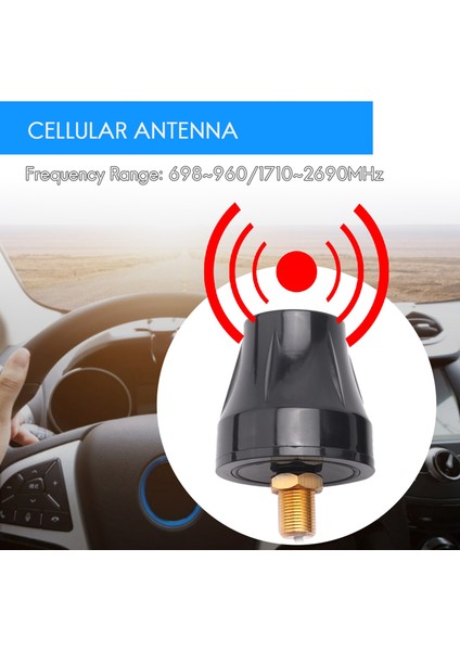 Bağlantı 4g Trail Av Kamerası Için Rp-Sma 10FT Uzunluğunda Hücresel Anten (Yurt Dışından) modelleri