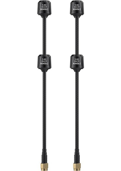 2pcs Momoda2 5.8g Çift Anten Lhcp Sma Çift Çekirdekli Rf Dıy Rc Fpv Dron Quadcopter Serbest Stil Aksesuarları Lhcp (Yurt Dışından)