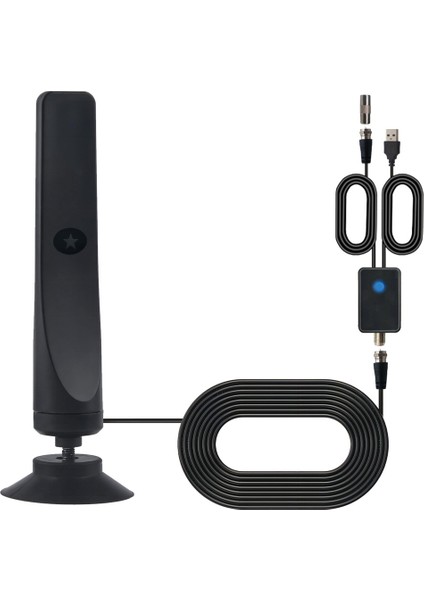 Tv Anten Iç Mekan Dijital Tv Anten Akıllı Tv 1080P Tüm Televizyon Kapalı Yüksek Karşıt Dalga Dijitaltv (Yurt Dışından)