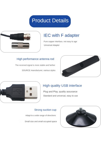 Tv Anten Iç Mekan Dijital Tv Anten Akıllı Tv 1080P Tüm Televizyon Kapalı Yüksek Karşıt Dalga Dijitaltv (Yurt Dışından) fırsatları