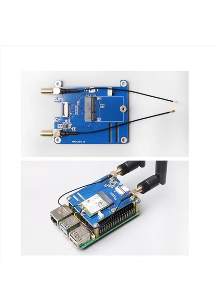 Raspberry Pi 5 Pcıe Için MPW7NA M.2 E-Key Wifi7 Modülü+2 x Anten BE200 Destek Google Tpu, WIF6E AX210, AX200 Adaptör (Yurt Dışından) indirimleri