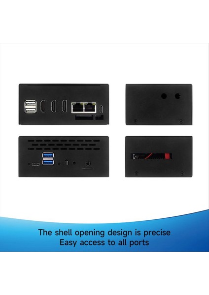 Turuncu Pi 5 Plus Metal Kılıfı Için Soğutma Fanı, Wifi 6 Bt 5.2 Modül Çift Bantlı Kablosuz Kart, Anten, Ispinsin (Yurt Dışından) fırsatları