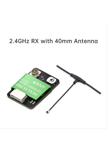 Elrs 2.4ghz Nano Rx Alıcı Rc Fpv Yarış Drone Için 40MM Anten ile Açık Kaynak (Yurt Dışından) fırsatları