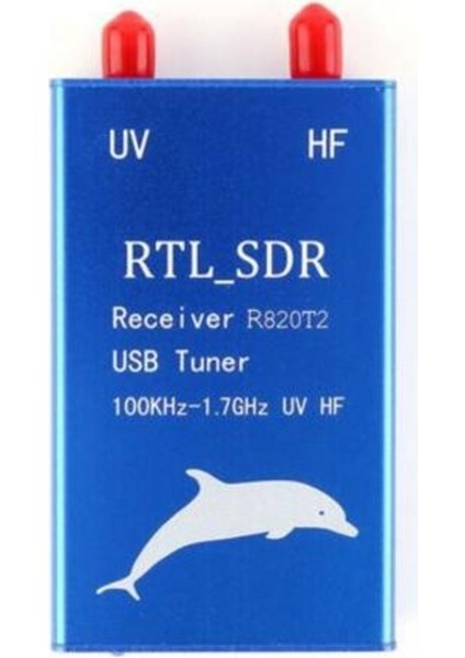 RTL2832U+R820T2 100KHZ-1.7GHZ Uhf Vhf Hf Rtl.sdr USB Tuner Alıcı Am Fm Radyo (Yurt Dışından)