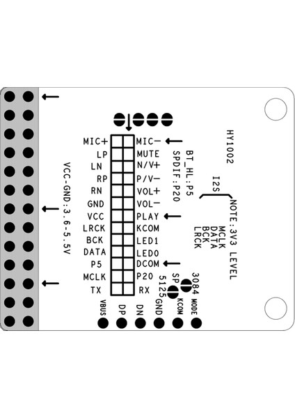 QCC3034 Bluetooth 5.1 Stereo Ses Modülü+Anten DC3.6-5.5V Aptxhd Kayıpsız Analog Çıkış Sbc/aac/aptx/aptxhd A (Yurt Dışından) fırsatları