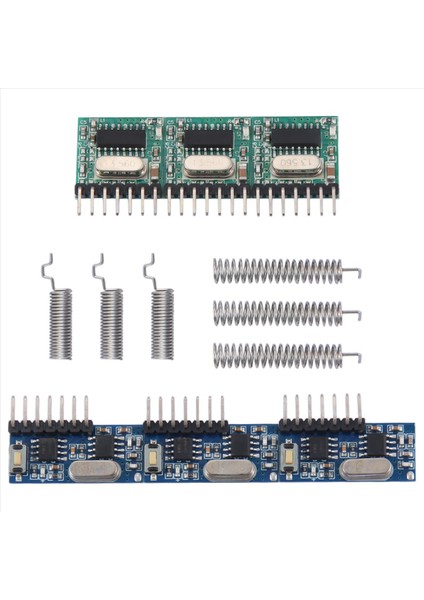 Kablosuz RX480E-4WQB 433MHZ Rf Modül Verici ve Alıcı 3 Set 4 Kanal Çıktı Bağlantı Kiti Uzaktan Kumanda (Yurt Dışından) modelleri