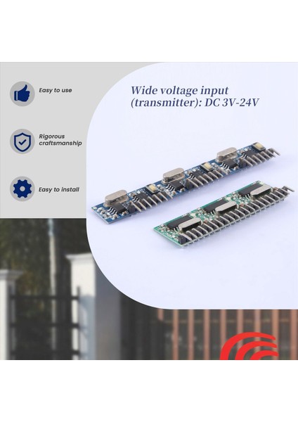 Kablosuz RX480E-4WQB 433MHZ Rf Modül Verici ve Alıcı 3 Set 4 Kanal Çıktı Bağlantı Kiti Uzaktan Kumanda (Yurt Dışından) fırsatları
