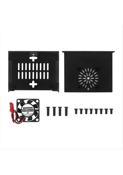 Turuncu Pi Zero 3 Metal Kasa Için, Portakal Pi Zero 3 Aksesuarları (Antensiz) Için Fan ve Wortsink ile Metal Kılıf (Yurt Dışından)
