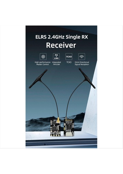 Sequre Elrs 2.4ghz Tek Rx Tek Anten Alıcı Yarış Drone Sabit Kanat Yüksek Yenileme Hızı Düşük Gecikme (Yurt Dışından) modelleri