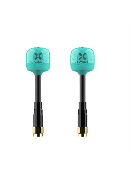 Foxeer 2pcs Fpv Anten Lolipop 4+ Artı 5.8g 2.6dbi Omni Mini Sma Anten Lhcp Rc Fpv Yarış Drone, 60MM (Yurt Dışından)