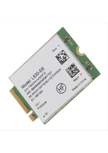 L830-EB 4g Wifi Kart+Thinkpad X280 T480 T580 P52S L480 L580 T490 T590 P53S T490S X390 L490 L590 (Yurt Dışından) fırsatları