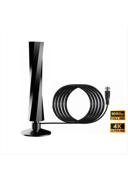 Akıllı Tv Için Tv Anteni Eski Tv 10FT Kablo 4K 1080P Amplifikatör Sinyal Güçlendirici 120+ Mil Uzunluğunda Dijital Anten (Yurt Dışından) fırsatları
