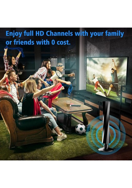 Akıllı Tv Için Tv Anteni Eski Tv 10FT Kablo 4K 1080P Amplifikatör Sinyal Güçlendirici 120+ Mil Uzunluğunda Dijital Anten (Yurt Dışından) indirimleri