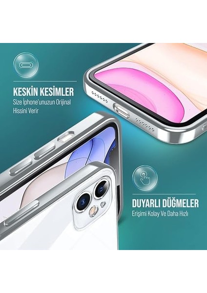 Iphone 12 Mini Şeffaf Silikon Kılıf modelleri