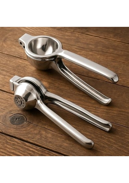 Paslanmaz Çelik Sıkacağı – Ergonomik, El Tipi Narenciye Presi – Dayanıklı Metal Portakal & Lime Sıkacağı – Temizlik, Yüksek Verim modelleri