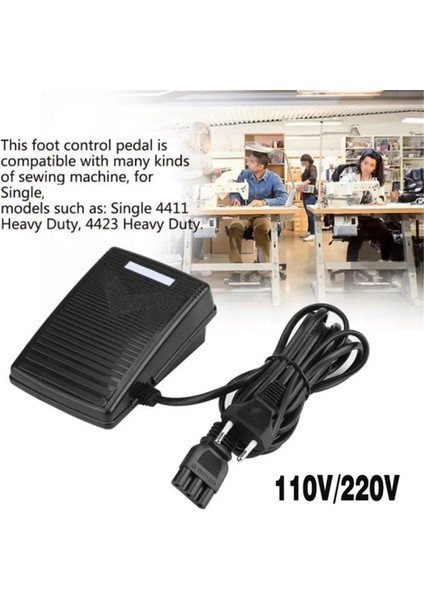 Değişken Hızlı Ayak Kontrolör Pedalı Dikiş Araçları Dikiş Makinesi Yedek Aksesuarlar Ev Sarf Malzemeleri, Ab Fiş (Yurt Dışından) fiyatları