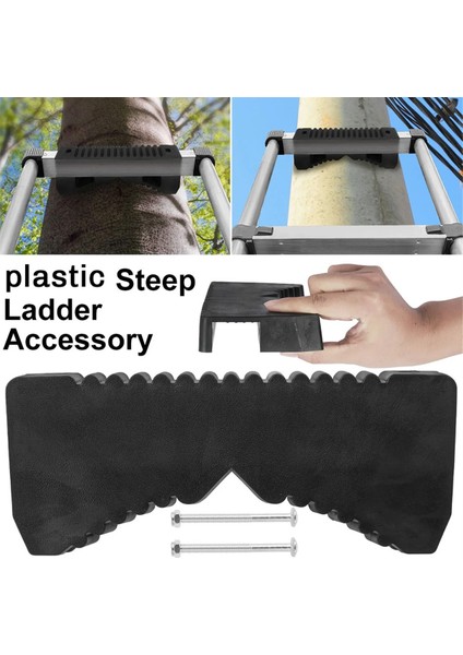 Dik Merdiven Aksesuar Anti-Slip Ladder Stabilizatör Sağlam Merdiven Demiryolu Koruma Koruması Dayanıklı- Merdiven Aksesuarı (Yurt Dışından) fırsatları