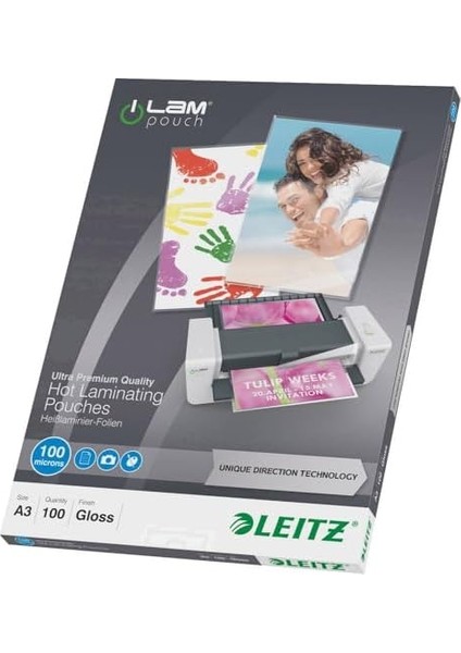 Udt Laminasyon Poşeti A3 100 Mikron 100 Adet fiyatları