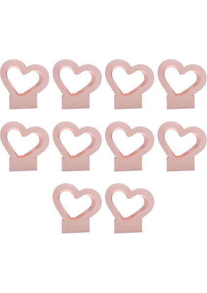 Aşk Sepeti Kalp Şeklinde Sevgililer Günü Hediye Kutusu Hediye Ambalaj Kutusu Kağıt Tatlı Parti Düğün Dekorasyon Kutusu-B (Yurt Dışından)