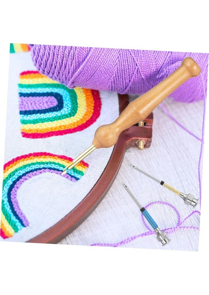 1 Set Nakış Dikiş Kişi Kit Punch Iğne Kiti Iğne Yumruk Iğne Nakış Aleti Iğne Dıy Için (Yurt Dışından) fiyatları