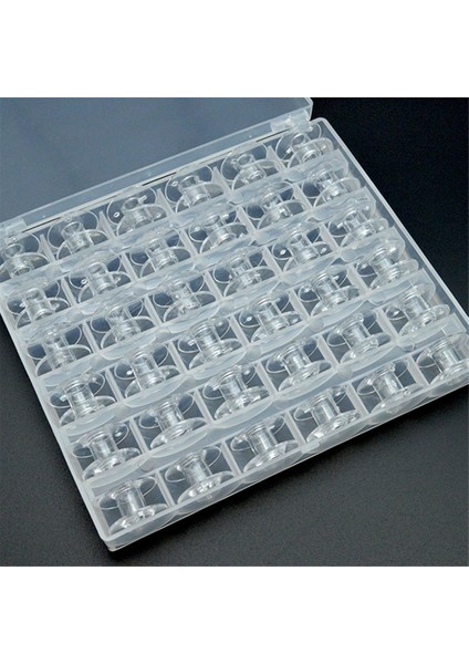 25PCS Dikiş Makinesi Bobbin, Evrensel Dikiş Bobinleri Plastik Dikiş Makinesi Bobbin Depolama Kutusu (Yurt Dışından) fiyatları