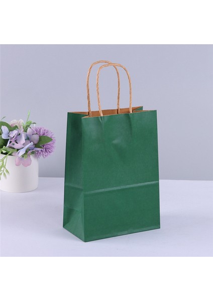 24 Adet Tutamaklı Kağıt Hediye Çantaları 12 Çeşitli Gökkuşağı Renkleri Parti Çantaları Kraft Kağıt Torbaları Düğün Için Brithday Partileri (Yurt Dışından) modelleri