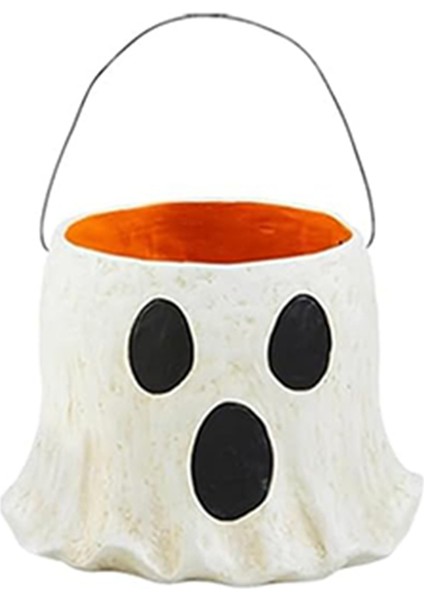 Hayalet Kova Dekoru, Hayalet Ekici Pot, Hayalet Kova Vazısı, Cadılar Bayramı Hayalet Kovası, El Yapımı Cadılar Bayramı Kepçeleri 15CM (Yurt Dışından)