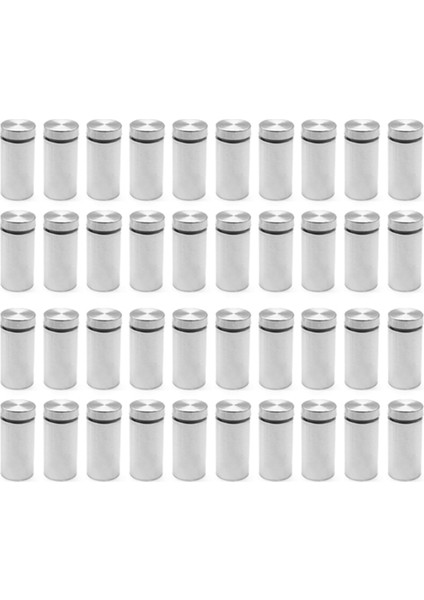 Reklam Tırnakları Sabit Dekoratif Tırnaklar Fotoğraf Çerçevesi Vida Desteği Reklam Tırnakları 12X20 (Fırçalanmış) (Yurt Dışından)