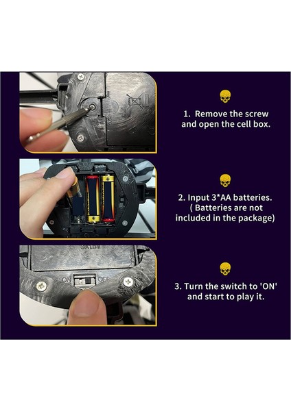 Çığlık Atan Animasyonlu Cadılar Bayramı Dekorasyonları, Hareket Sensörü ile Cadılar Bayramı Dekor Prop, Korkunç Kafatası Kafesi Mahkum, B (Yurt Dışından) fırsatları