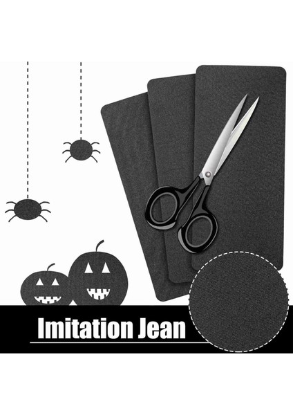 12 Pcs Demir On Mining Fabric 4.92 x 11 Inç Giysiler Üzerinde Demir Onların Tamir Pantolonları Cepleri Dizler Dirsek (Yurt Dışından) modelleri