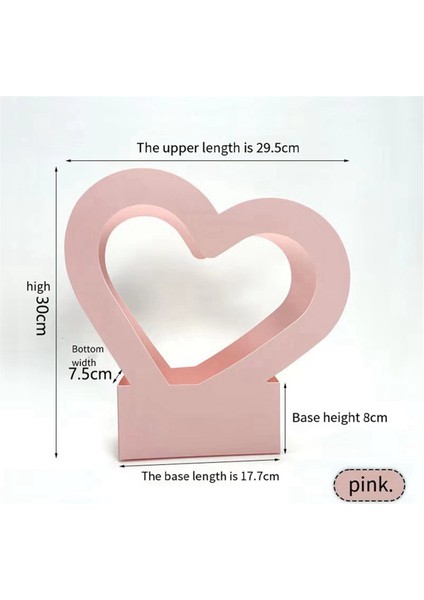 Aşk Sepeti Kalp Şeklinde Sevgililer Günü Hediye Kutusu Hediye Ambalaj Kutusu Kağıt Tatlı Parti Düğün Dekorasyon Kutusu-C (Yurt Dışından) modelleri