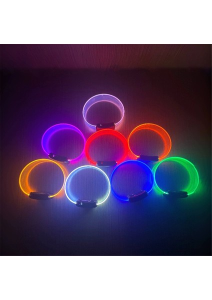 Karanlık Partide Glow, LED Aydınlatma Bilezikleri, Çocuklar Için Parıldayan Yanıp Sönen Bileklikler, Bilezik Flaş Yüzüğü (6pcs) (Yurt Dışından)