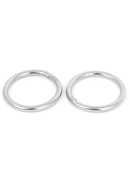 30MM x 3mm Paslanmaz Çelik Dokunma Çöplek Kaynaklı O Halkalar 5 Pcs (Yurt Dışından) fiyatları