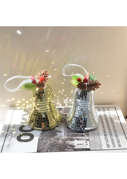 Bell Noel Bells Kolye Noel Zanaat Noel Ağacı Asılı Çan Ağaç Ağaç Dekor Yeni Yıl Hediyeler Altın (Yurt Dışından) modelleri