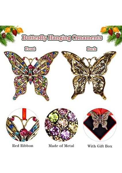 Kelebek Süsleme Kelebek Asma Süs Kelebek Dekorasyonları Kelebek Keep Süsleri Ağaç Süsleri B (Yurt Dışından) fiyatları