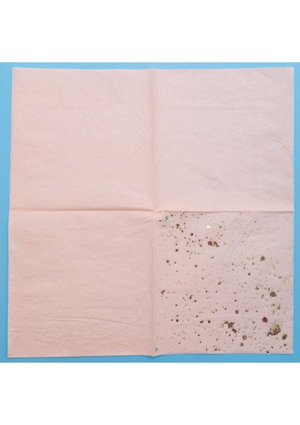 Altın Engelleme Pembe Mermer Doku Tek Kullanımlık Sofra Takımı Kağıt Peçeteler Partileri Düğün Karnaval Takım Malzemeleri Tek Kullanımlık Kağıt Havlular (Yurt Dışından) fırsatları