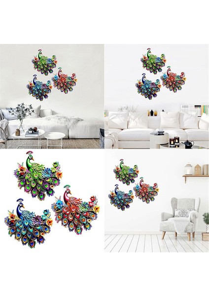 Ev Dekoru Açık Demir Tavus Kuşu Duvar Asılı Avlu Duvar Düzeni Peyzaj Duvar Asılı Erişim Ev Dekor, Mavi (Yurt Dışından) fiyatları