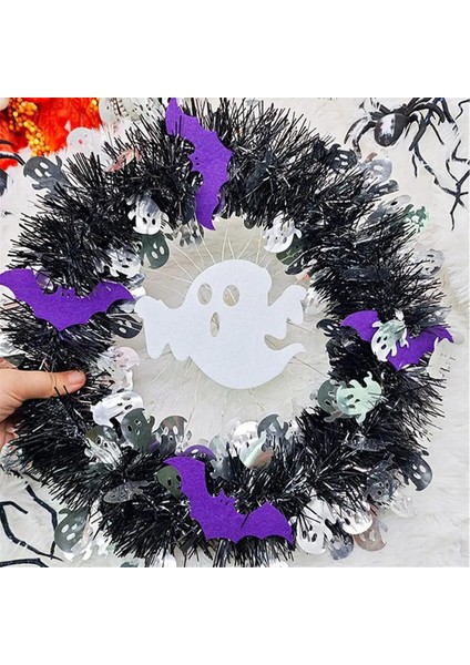 Ön Kapı Örümcek Kalesi Için Cadılar Bayramı Çelenkler Hayalet Cadılar Bayramı Ön Kapı Çelenk Gotik Ürpertici Çelenk Cadılar Bayramı B (Yurt Dışından) modelleri