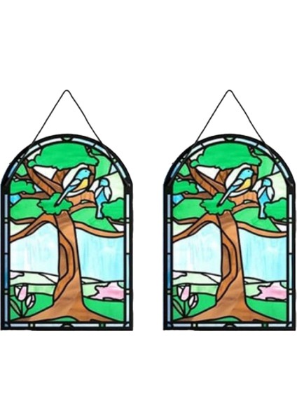 Senin Gibi Bir Anneye Sahip Olmak Için Ağaç Nimet Kuş Suncatcher Kartı (Yurt Dışından)